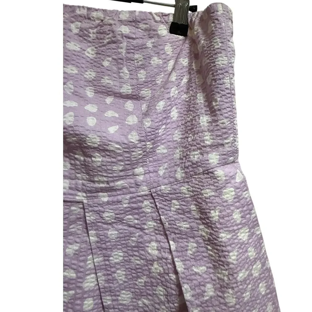 J.Crew Soft Purple 100% Cotton Sleeveless Mini Dress - Size 6